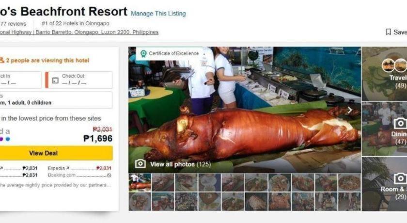 Mango'S Beachfront Resort Olongapo City Exteriör bild